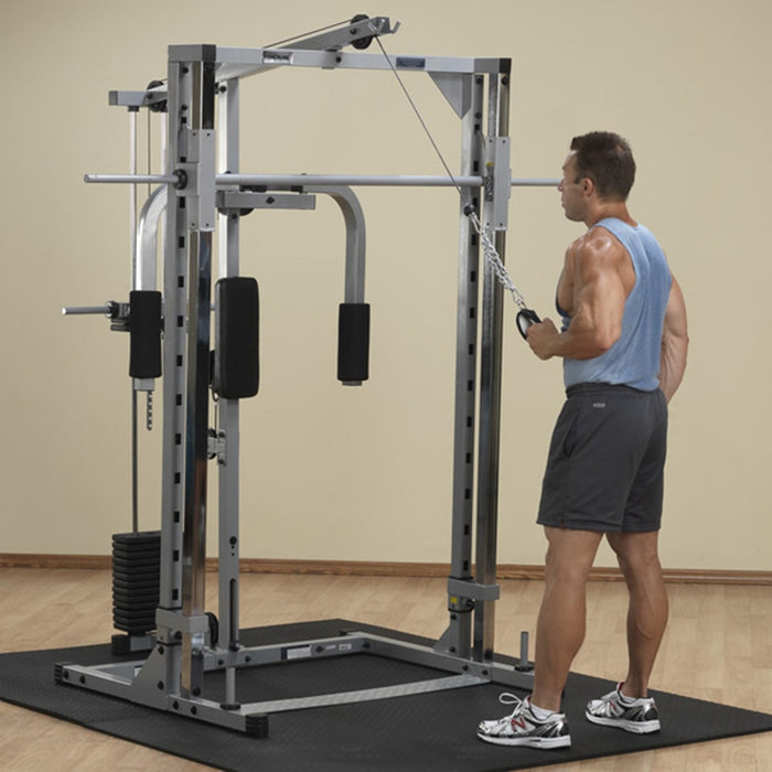 Body-Solid Powerline PLA144X Lat Pull Low Row Attachment Exercise Figure 6