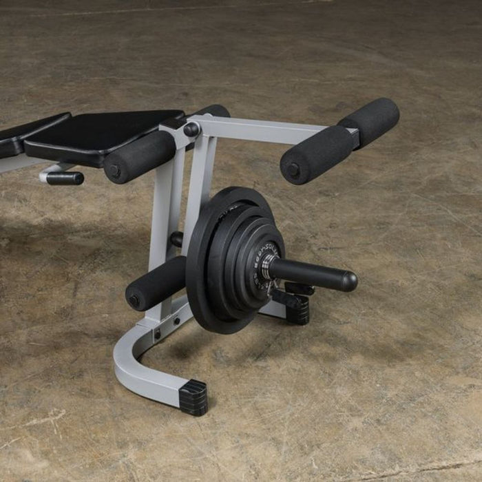 Body-Solid Powerline PLCE165X Leg Extension & Curl Machine With Plates