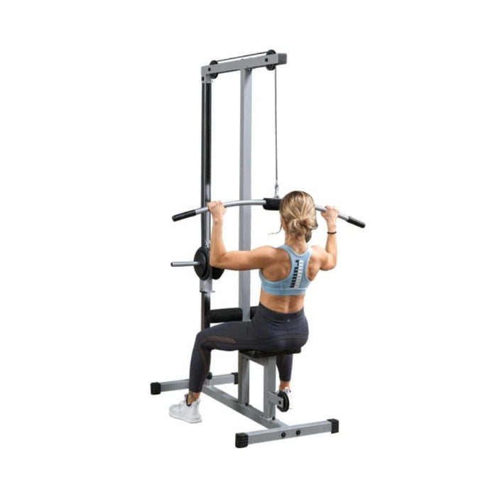 Body-Solid Powerline PLM180X Lat Pull Low Row Machine 3D View