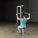 Body-Solid Powerline PLM180X Lat Pull Low Row Machine Exercise Figure 7