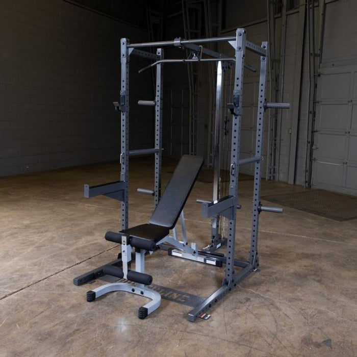 Body-Solid Powerline PPR500 Half Rack With Extension And Bench