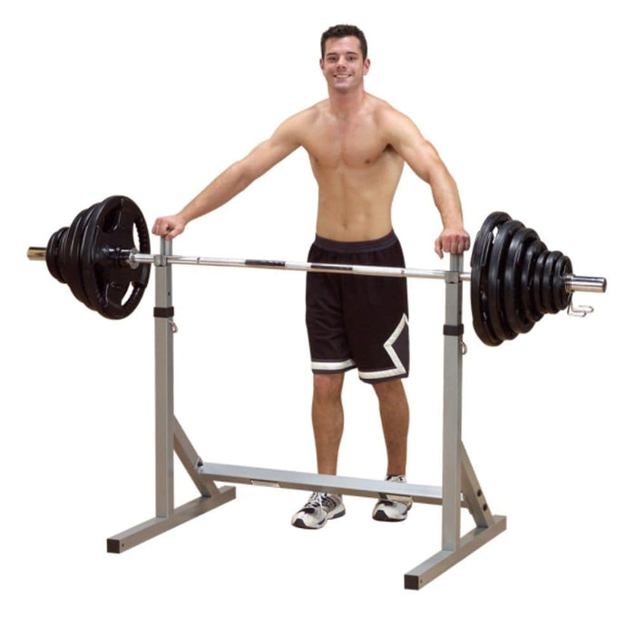 Body-Solid Powerline PSS60X Squat Rack 3D View With Model