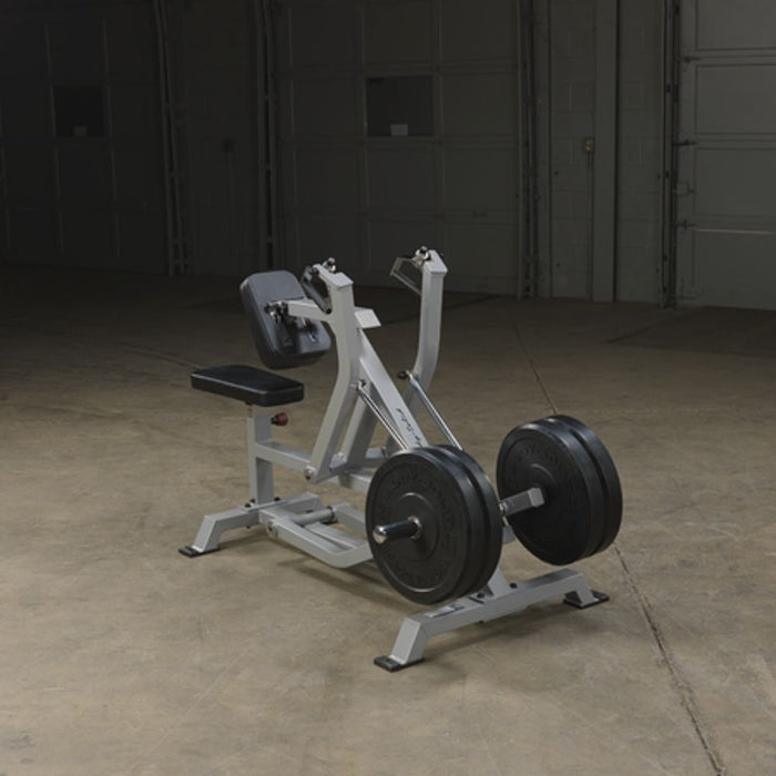 Body-Solid ProClub LVSR Leverage Seated Row 3D View With Plates