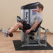 Body-Solid ProClub S2SLC Series II Seated Leg Curl Side View Male