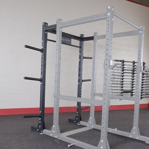 Body-Solid ProClub SPR1000BACK Commercial Extended Power Rack Side View