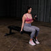 Body-Solid Pro Clubline SFB125 Flat Bench Exercise Sitting Bicep Curl
