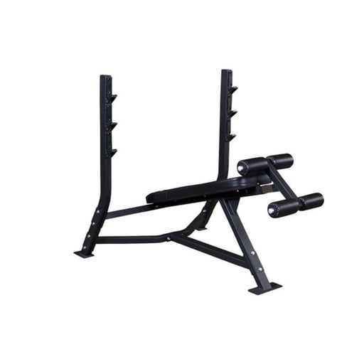 Body-Solid Pro Clubline SODB250 Olympic Decline Bench 3D View
