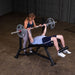 Body-Solid Pro Clubline SODB250 Olympic Decline Bench Exercise Figure 1