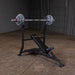 Body-Solid Pro Clubline SOIB250 Olympic Incline Bench Barbell On Top J Hook