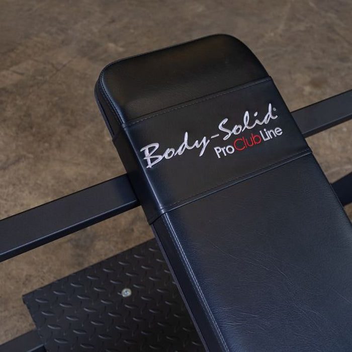 Body-Solid Pro Clubline SOIB250 Olympic Incline Bench Top View Close Up