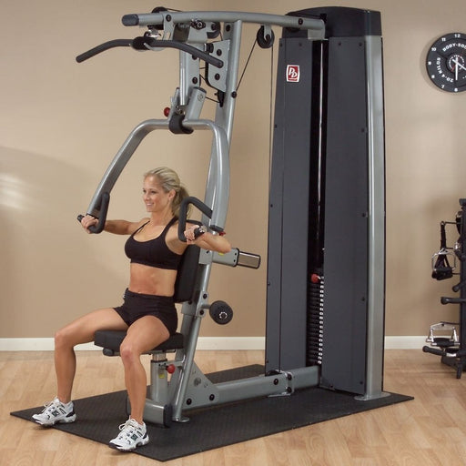 Body-Solid Pro Dual DPLS-SF Commercial Vertical Press and Lat Station Shoulder Press