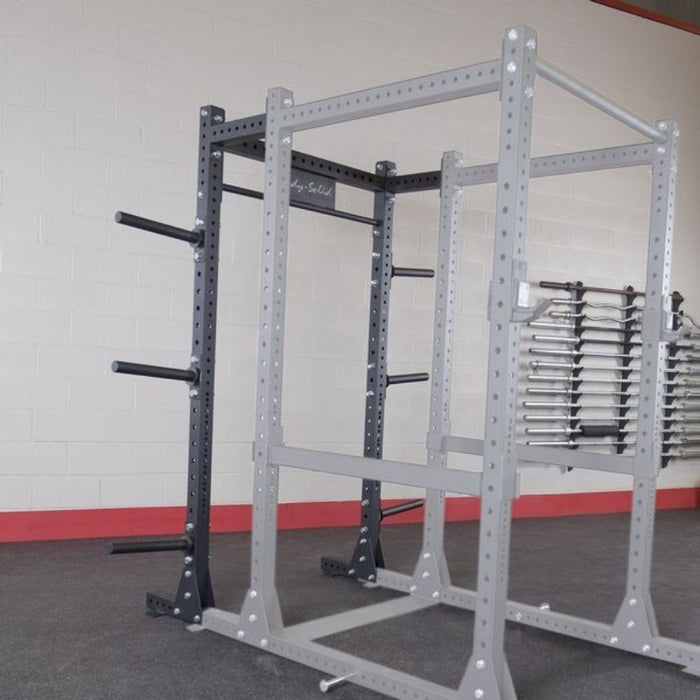 Body-Solid SPRBACK Power Rack Extension 3D View Scenic