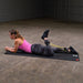 Body-Solid Tools Ankle Cuff Resistance Tube BSTART Exercise With Mat Prone