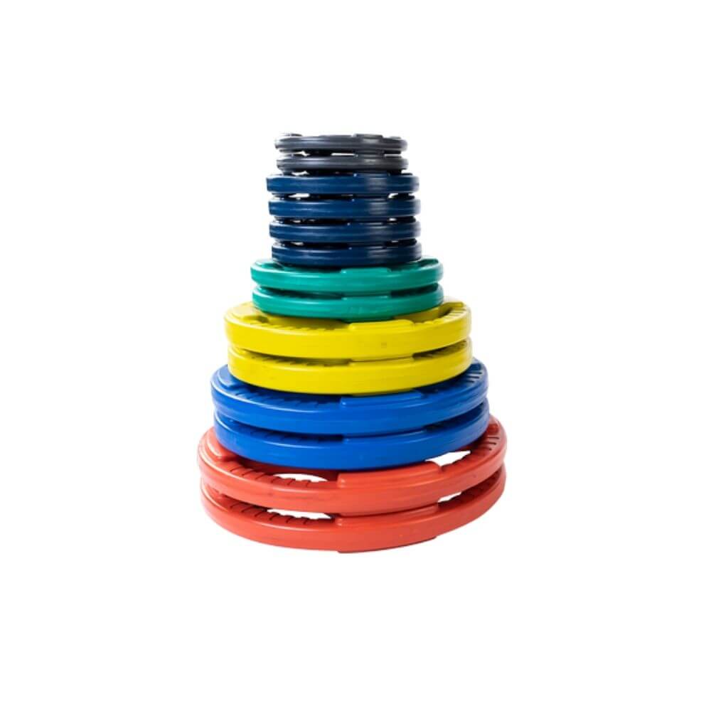 BodySolid ORCT Colored Rubber Grip Plate Set Buy Online — Strength