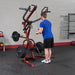 Body-Solid GLGS100P4 Corner Leverage Gym Package Exercise High Pulley