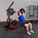 Body-Solid GLGS100P4 Corner Leverage Gym Package Exercise Sitting Bench Press