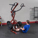 Body-Solid GLGS100P4 Corner Leverage Gym Package Exercise Sitting Pull Up