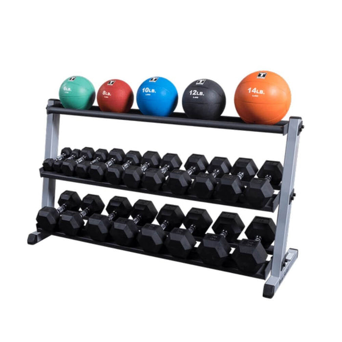 Body-Solid GMRT6 Optional Medicine Ball Shelf for GDR60 With Medicine Balls