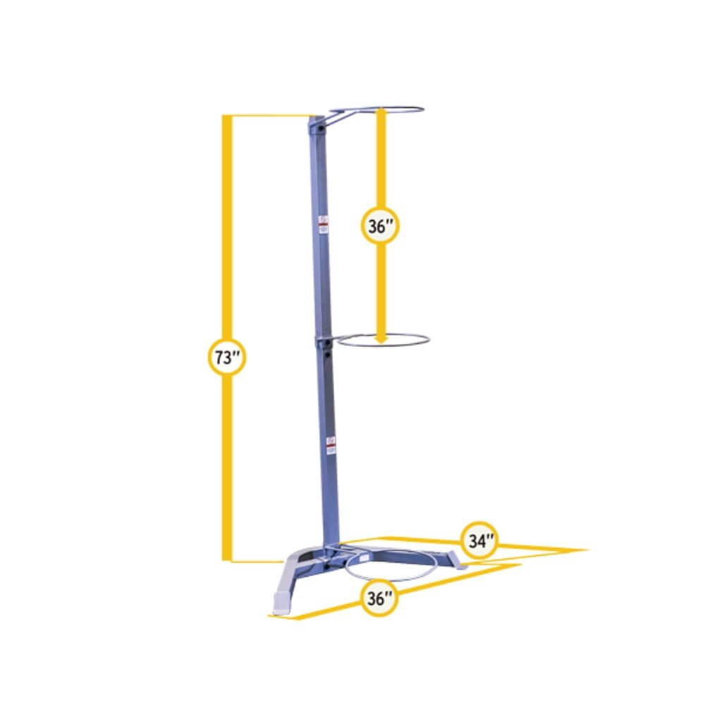 Body solid stability deals ball rack
