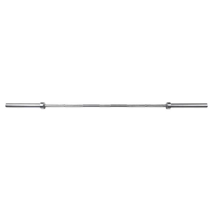 Body-Solid OB86P1000SS 7' Premium Stainless Steel Olympic Power Bar Front View