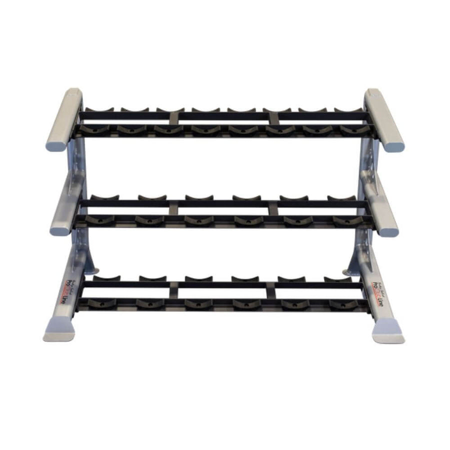 Body-Solid ProClub 3 Tier Saddle Dumbbell Rack SDKR1000SD