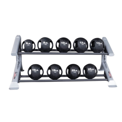 Body-Solid ProClub SDKR500MB 2 Tier Medicine Ball Rack With Dual Grip