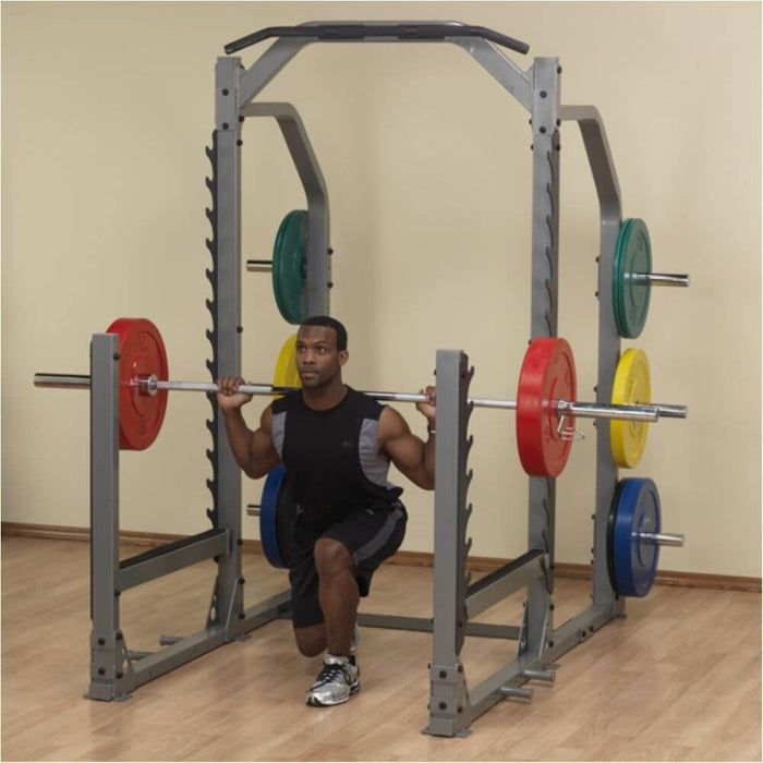 Body-Solid ProClub SMR1000 Multi Squat Rack One Knee Lunges