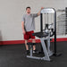 Body-Solid Pro Select GCBT-STK Biceps And Triceps Machine Male Standing