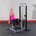 Body-Solid Pro Select GCEC-STK Leg Extension _ Curl Station 180 Degree Under Leg Extension