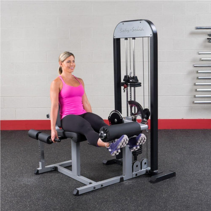 Body-Solid Pro Select GCEC-STK Leg Extension _ Curl Station 90 Degree Under Leg Extension