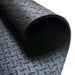 Body-Solid RF46 Rubber Equipment Mat 4' x 6', 3_8_ Thick Folded
