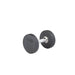 Body-Solid SDP Rubber Round Dumbbells 15 lbs