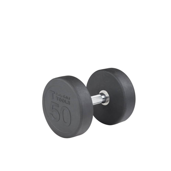 Body-Solid SDP Rubber Round Dumbbells 50 lbs