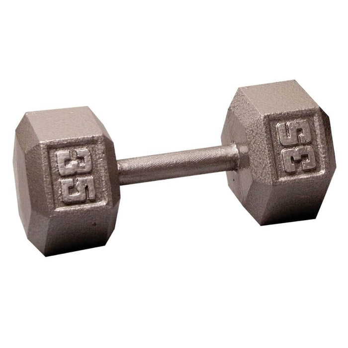 Body-Solid SDX Cast Iron Hex Dumbbells 35 lbs