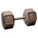 Body-Solid SDX Cast Iron Hex Dumbbells 95 lbs