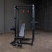 Body-Solid SPR500BACKP4 Commercial Extended Half Rack Package Front View Close Up