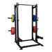 Body-Solid SPR500BACK Extended Commercial Half Rack 3D View With Plates