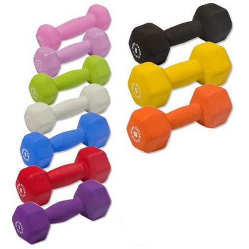Body-Solid Tools BSTNDS Neoprene Dumbbell Sets 1-10 lbs