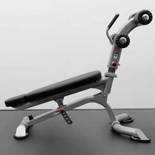 BodyKore CF2103 Elite Series Adjustable Ab Crunch Bench Side View With Background