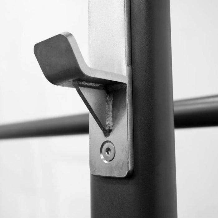 BodyKore G255 Signature Series Open Squat Rack Urethane Bar Gun Rack