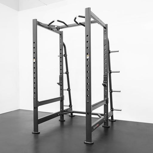 BodyKore G256 Signature Series Squat Rack Power Cage Front Side View