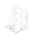 BodyKore G701 Signature Series Military Half Rack Dimensions