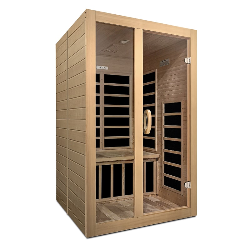 Dynamic Santiago 2 Person Low EMF Sauna DYN-6209-01