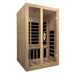 Dynamic DYN-6209-01 Santiago 2-Person Low EMF Far Infrared Sauna Facing Right