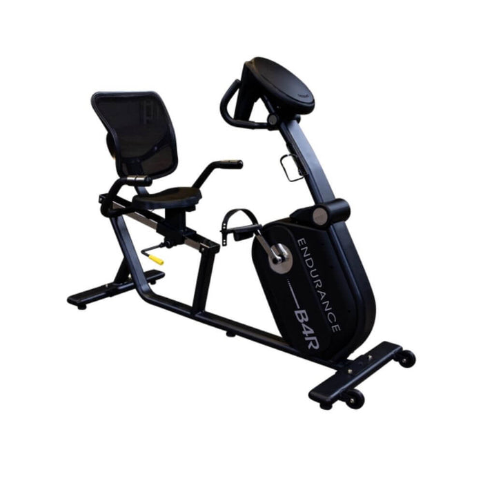 Endurance by Body-Solid Recumbent Bike B4RB Front Side View