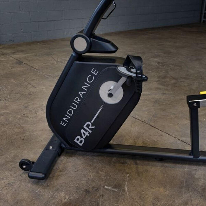Endurance by Body-Solid Recumbent Bike B4RB Side View Close