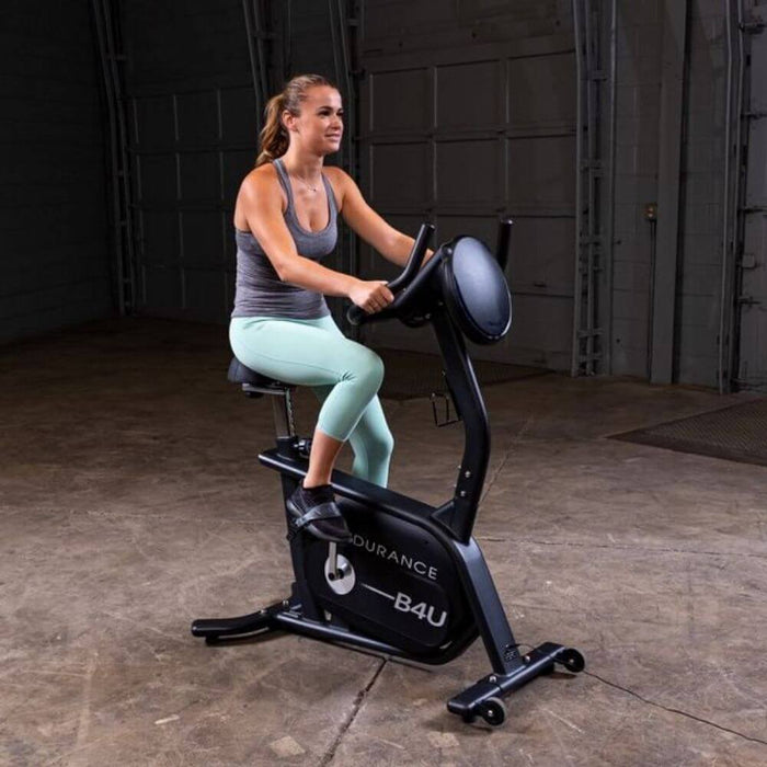 Endurance by Body-Solid Upright Bike B4UB 3D View Facing Right