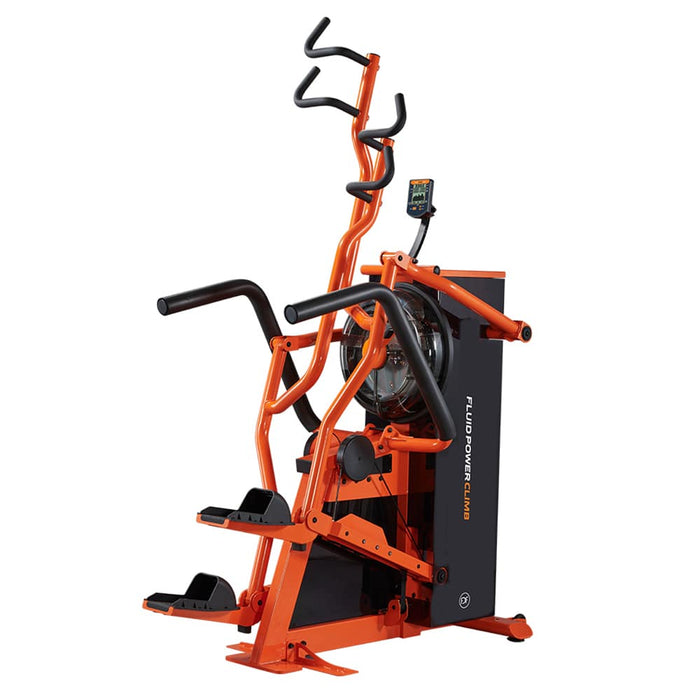 First Degree Fitness FluidPower Climb 3D View Orange