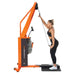 First Degree Fitness FluidPower Ski Erg Exercise Figure Orange