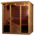 Golden Designs Monaco Near Zero EMF Far Infrared Sauna GDI-6996-01 Facing Left